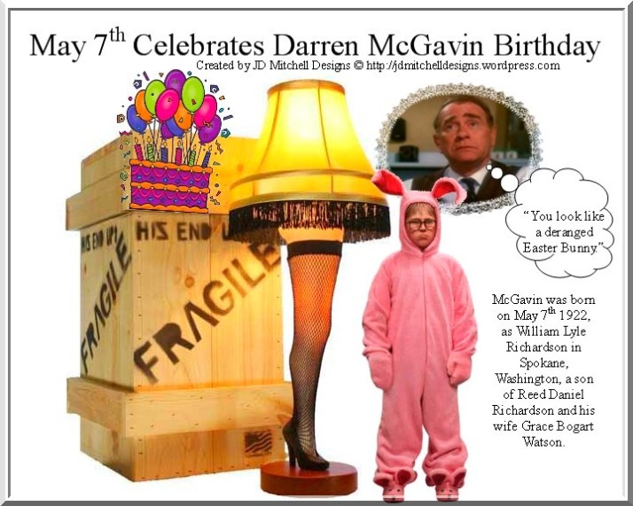 May 7th Celebrates Darren McGavin