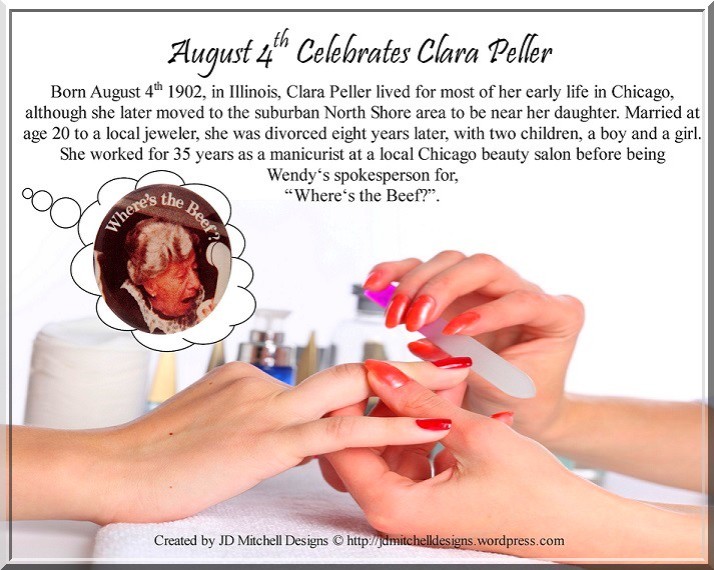 August 4th Celebrates Clara Peller